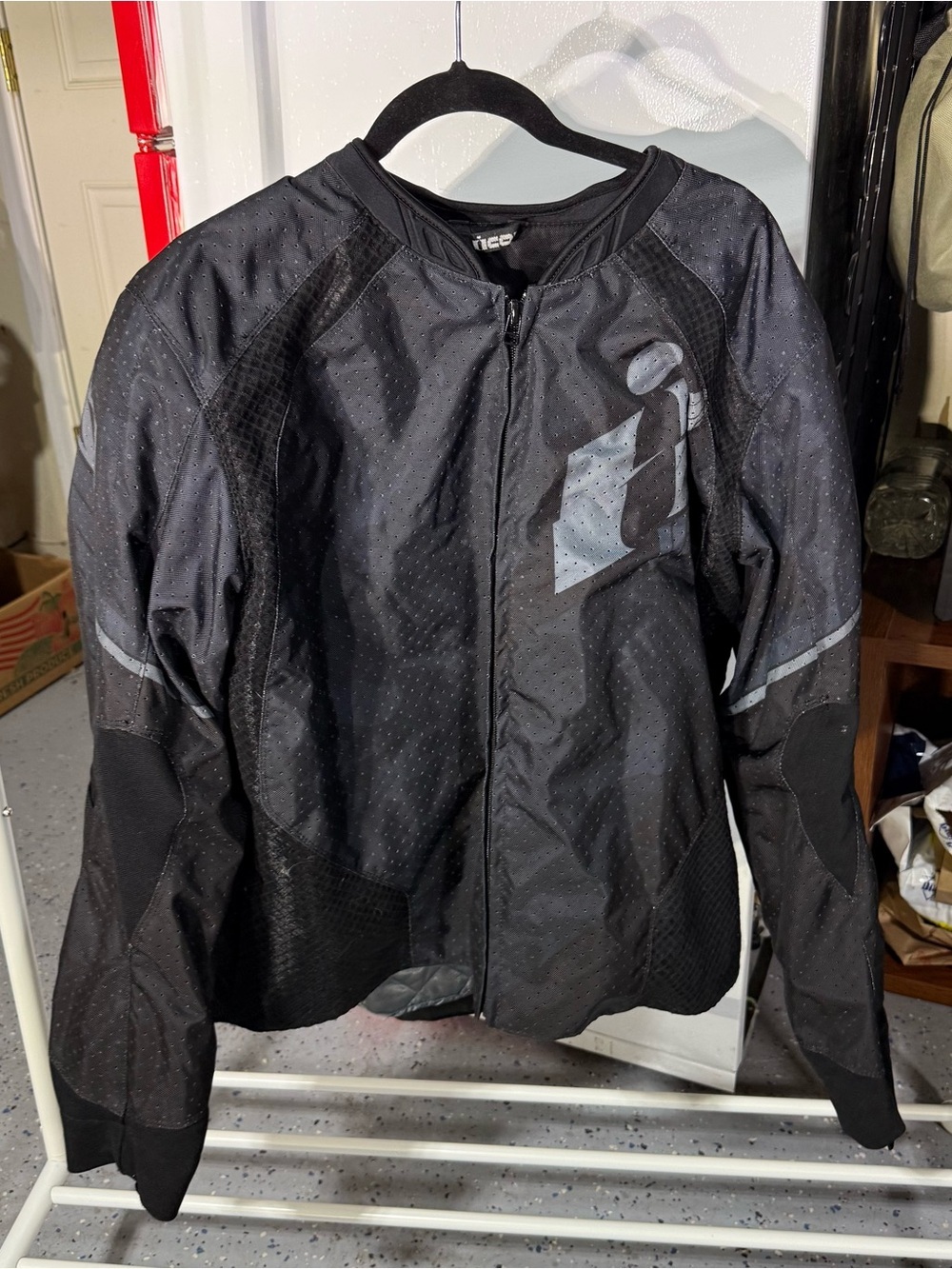 men's ICON overlord primary jacket camo black 2XL size